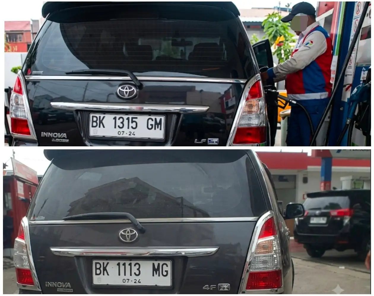 2 Mobil Langsir Solar Milik 