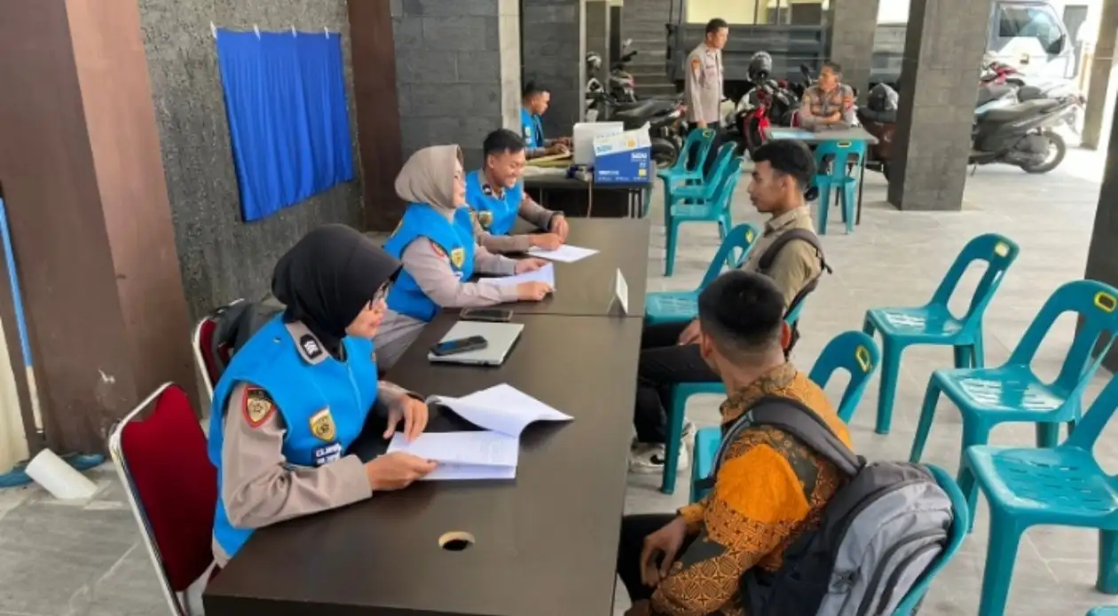 Polres Aceh Tengah Terima Pendaftaran Penerimaan Terpadu Anggota Polri 2026