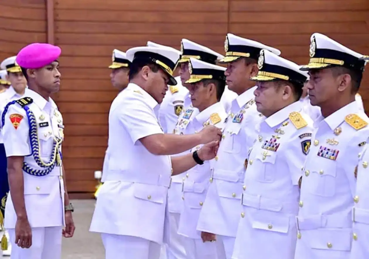 KSAL Pimpin Pergantian 6 Jabatan Strategis TNI AL